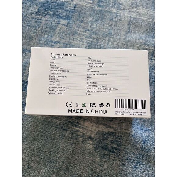 New in Box! IPL (Intense Pulse Light) Hair Removal Device - Picture 2 of 5